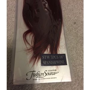 Hair Extensions by Fashion Source 18” 7 piece